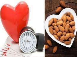 badam almond benefits for bolld pressure