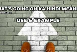 What's Going On ka Hindi Meaning | Use & Examples