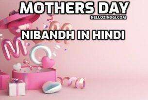 Mothers Day Par Nibandh In Hindi Paragraph On Mothers Day